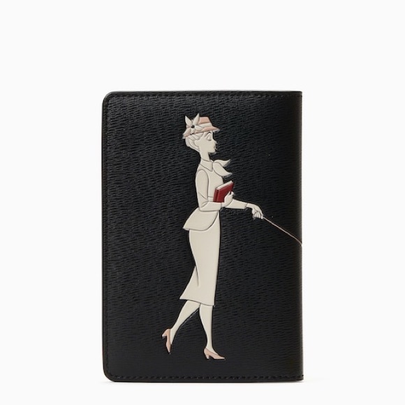 ♠️ kate spade Disney X 101 Dalmatians Dog Saffiano Passport Holder Case - Picture 3 of 14